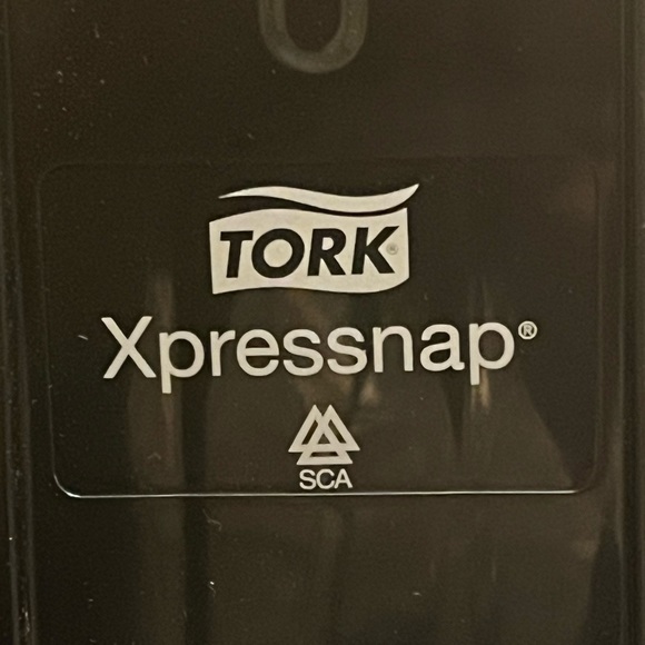 Tork Xpressnap Black Restaurant Napkin Dispenser - Picture 8 of 9
